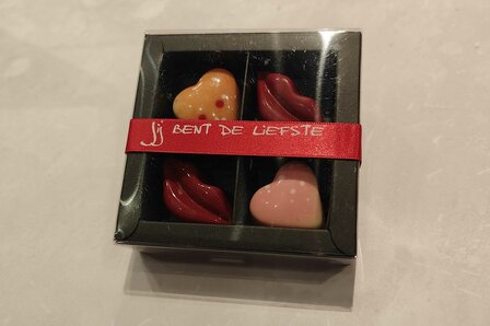 Bonbon Kusjes en hartjes