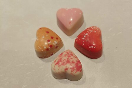 Hartje pralin&eacute; wit