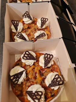 Appelslof met frangipancake